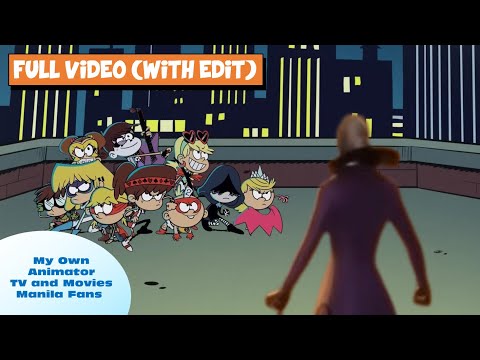 The Full Deck Louds + Miraculous vs. Shadow Moth (My Own Animation Version Crossover) [Video Edit]