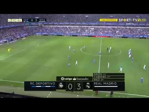 Sergio Ramos red card vs Deportivo!!