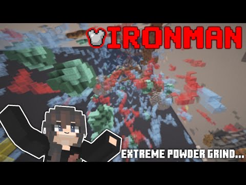 CRAZY Ironman Challenge on Hypixel Skyblock!