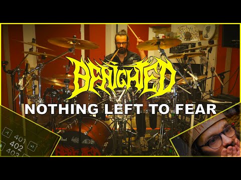 Archsp..... BENIGHTED - "Nothing Left To Fear" - Drums Play-Through + CONTEST !!!!!!!