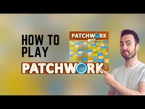 How to Play Patchwork Board Game in 2 Mins