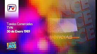 Tandas Comerciales TVN - Enero 1989