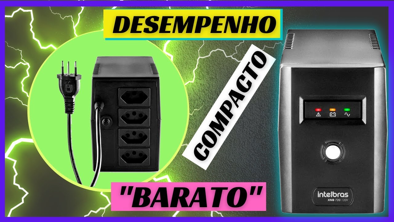 NOBREAK Intelbras XNB 720VA 360W, eu TESTEI e me SURPREENDI com ele
