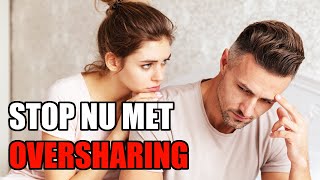 Hoe jouw pijn anderen emotioneel belast en afstoot. #oversharing #ouderverstoting
