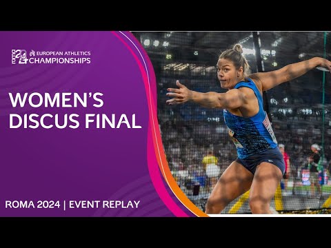 A record SEVENTH title! 👑  Women's discus final replay | Roma 2024