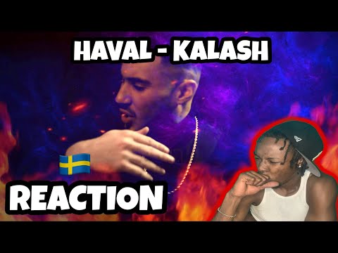 AMERICAN REACTS TO SWEDISH RAP! Haval - KALASH (ENGLISH SUBTITLES)