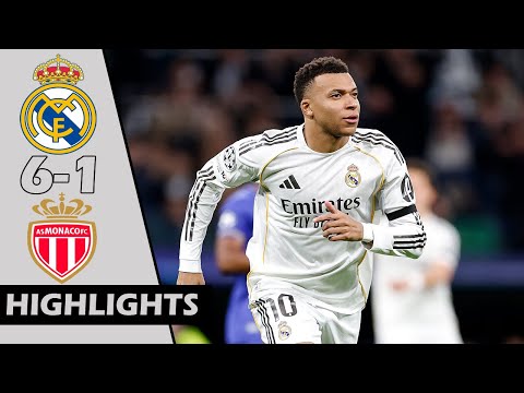 Real Madrid vs Monaco | Highlights & Goals - UEFA Champions League 2026