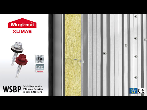 WS, WSB, WF, WSBP – Roof screws – Klimas Wkret-met (EN)
