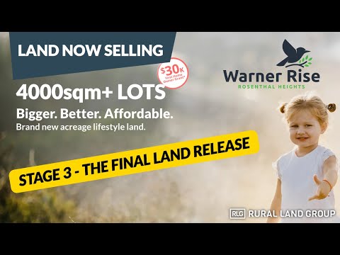 87-89 Jacob Drive (Lot 21 Warner Rise Estate), Rosenthal Heights, Darling Downs, 0房, 0浴, Section