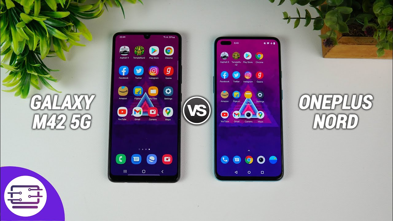 Samsung Galaxy M42 5G vs OnePlus Nord Speedtest [SD750G vs SD765G]