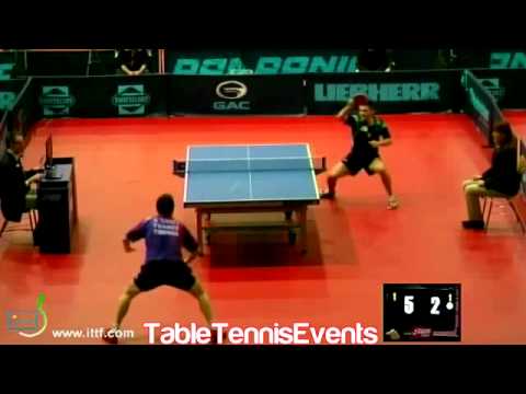 Simon Gauzy Vs Robert Floras: Pre.Rounds [Austrian Open 2013]