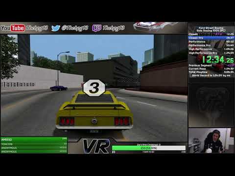 Ford Street Racing - Solo Racing 100% Speedrun in [1:21:28] [Former WR]