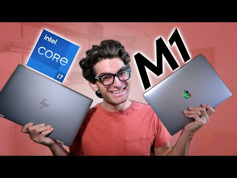 Apple MacBook Pro M1 Vs HP Spectre x360 | Apple M1 Vs 11th Gen Intel i7