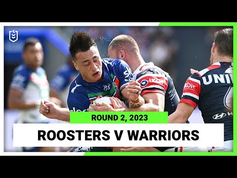 NRL Highlights | Sydney Roosters v New Zealand Warriors | NRL Round 2 | Full Match Replay