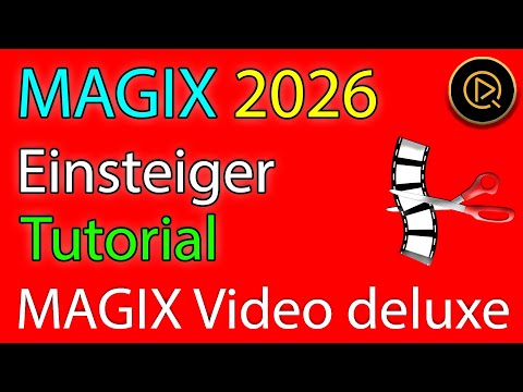 Beginner's tutorial for MAGIX Movie Edit Pro 2026 (Get started with the finished video)