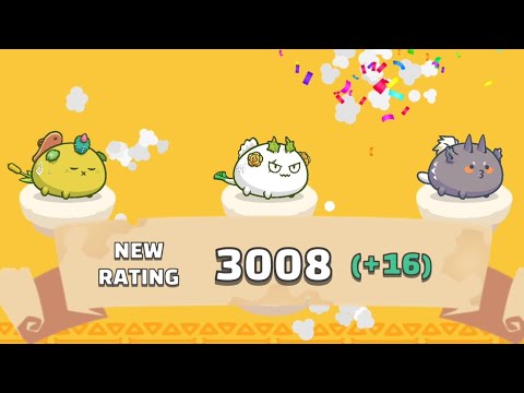 3K MMR MECH PLANT PLANT SEASON 20 | Axie Infinity Arena Gameplay | Axie Top Player |TraderCOP