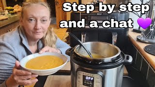 Vegetable soup Instant pot | Multi cooker | Pressure cooker | Step by Step how to