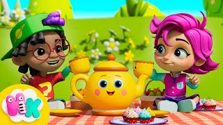 I’m a Little Teapot 🫖✨ Dance for Kids | HeyKids Nursery Rhymes