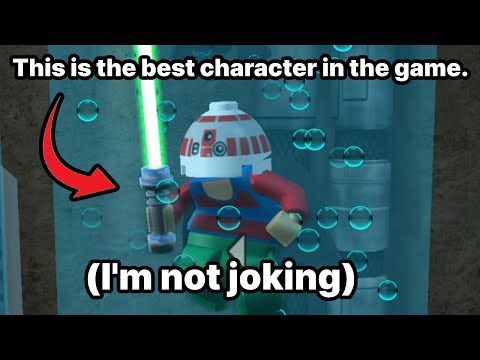 LEGO Star Wars' best character isn't who you think it is. (100% bonus unlockable)