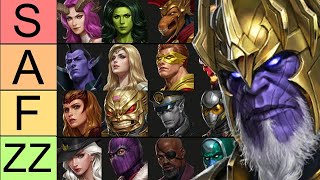 BEST Leaderships TIER LIST (100+ Characters 2024) - Marvel Future Fight