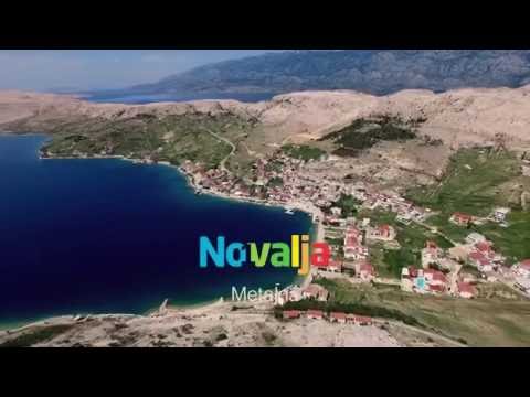 Croatia Island of Pag beautiful Metajna crystal clear sea and beautiful beaches