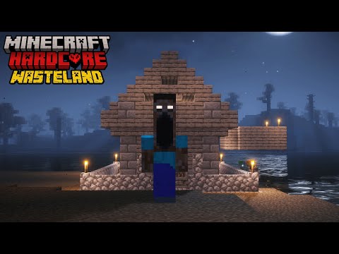 Surviving the Steve Dweller in a Haunted Wasteland in Minecraft