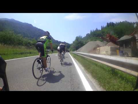 Transalp 2015; Stage 6 - Descending Passo del Redebus Marco cam