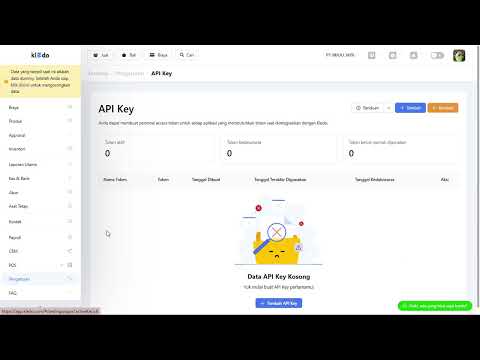 Penambahan Opsi Masa Berlaku Token Open API hingga 2 dan 3 Tahun