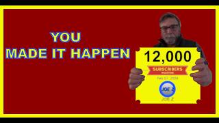 You Made It Happen! #Youtube channel growth.