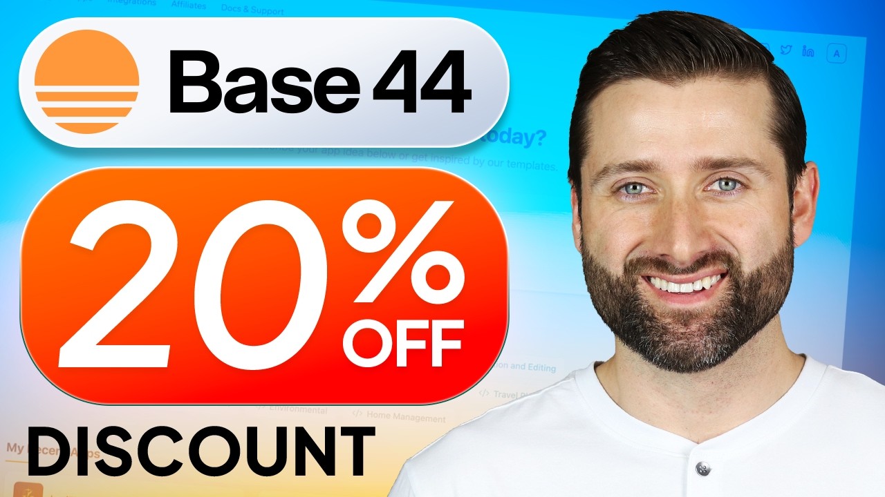 Base44 promo code | Get huge savings on the best AI app builder 2026