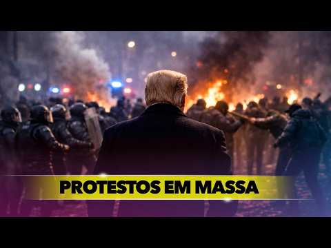 Open fire against protesters / United States of America facility attacked