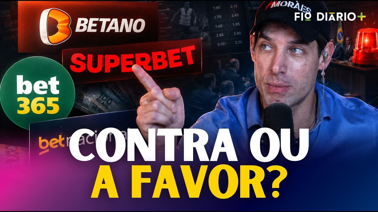 DEBATE POLÊMICO: VOCÊ É CONTRA OU A FAVOR DAS BETS?