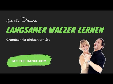Get the Dance – Online Dance Course – Slow Waltz Part 1: Basic Step | get-the-dance.com