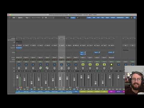 How to mix a live Aquawizard in Logic Pro - Coffee & Cigarettes (sans cigs) Ep. 7