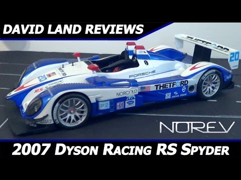 2007 Norev ALMS Dyson Racing 1/18 Porsche RS Spyder HD Diecast Review