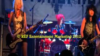 CHERRI BOMB does SHAKE THE GROUND House of Blues Anaheim Copyright REF Entertainment Marketing 2012