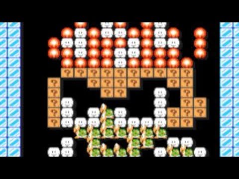 Pyro Man: Mega Man Maker by Björn - SUPER MARIO MAKER - NO COMMENTARY 1bi