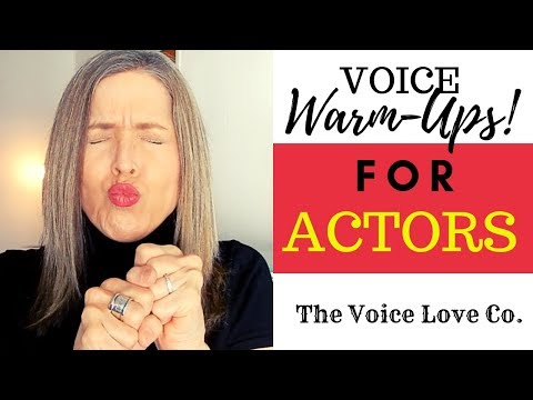 Voice Warm-Ups for Actors | Christi Bovee | The Voice Love Co.