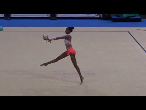 Grace LEGOTE (RSA) ball - 2015 Stuttgart worlds Qualifs