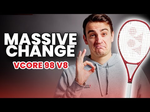 One of the most powerful 98 square inch rackets EVER!! Yonex Vcore 98 V8 Review | Rackets & Runners