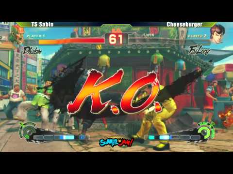 TS Sabin vs Cheeseburger SSF4AE Singles - GVN Summer Jam 5