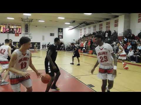 Johnson jumper New Town/Dulaney boys basketball 01/23/19