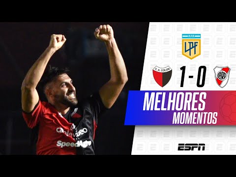 EX-CRUZEIRO FAZ, E COLÓN SUPERA RIVER EM JOGO MARCADO POR VAR EXTREMAMENTE LENTO | MELHORES MOMENTOS