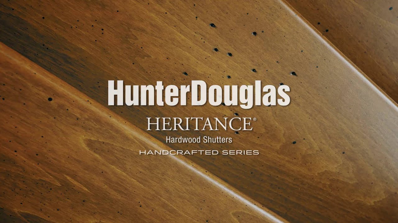 Hardwood Plantation Shutters by Hunter Douglas