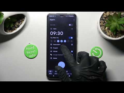 How to Set Up Alarm Clock in NOKIA X30 – Set Alarm