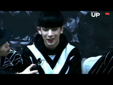 150514 몬스타엑스UP @ AfreecaTV CUT [꾸꾸까까aegyo]