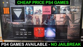 PLAYSTATION 4 GAMES AVAILABLE - NO JAILBREAK (for all Software Version)