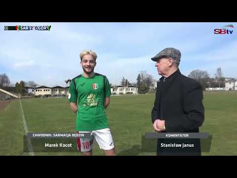Wywiad z zawodnikiem Markiem Kocotem po meczu Sarmacja Będzin 2:0 (0:0) Górnik Wojkowice