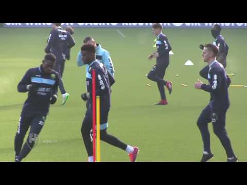 Eerste training Jan Wuytens, Donny Gorter en Guyon Fernandez