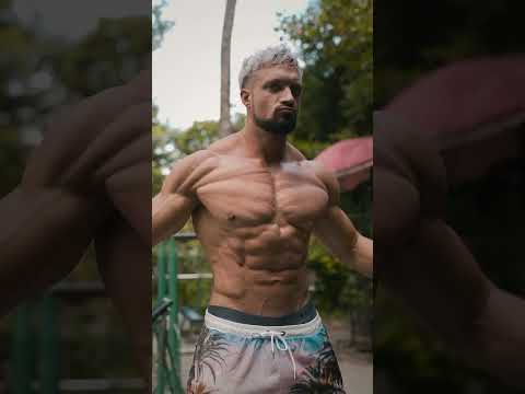 CHEST RIPPLE ‼️👀 jo lindner - joesthetics ⚡️ Alien gains ⚡️ #trending #shorts 👇🏻❤️‍🔥👀